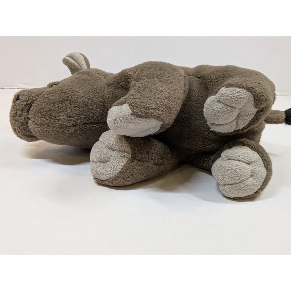 Wild Republic Rhino Baby Gray Plush 13